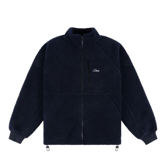 Dime MTL Polar Fleece Sherpa Zip Black - ARROW & BEAST