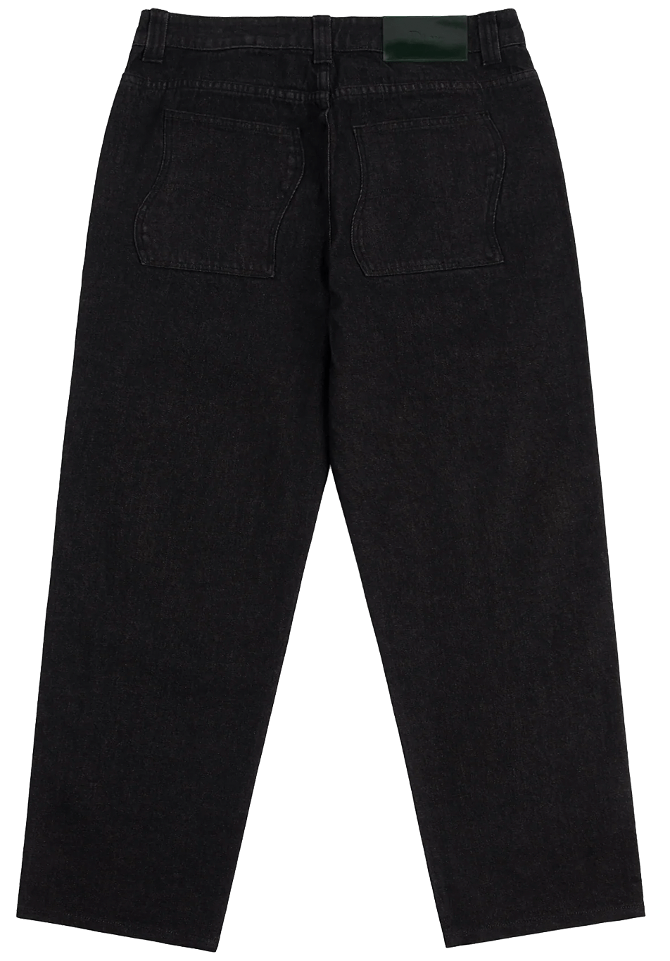 Dime MTL Relaxed Denim Pants Washed Black - ARROW & BEAST