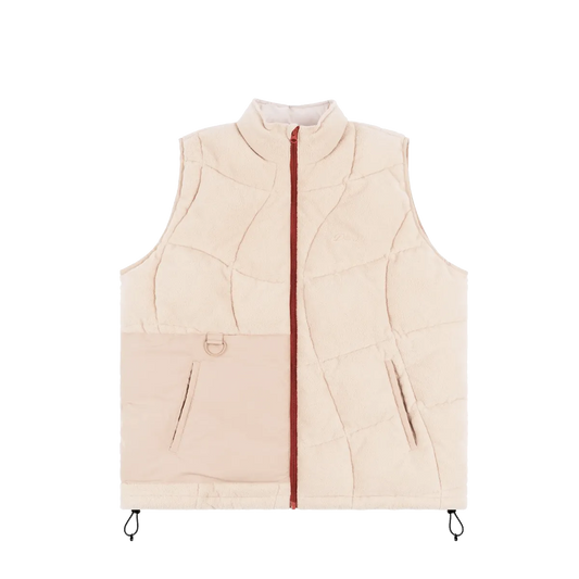 Dime MTL Sleeveless Puffer Tan - ARROW & BEAST