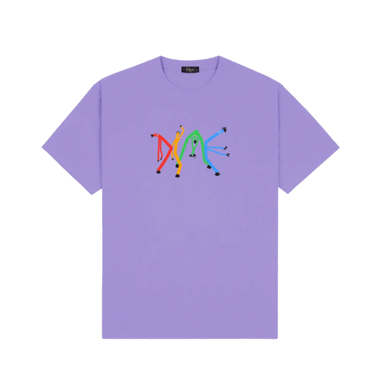Dime MTL Tubeman Tee Iris - ARROW & BEAST