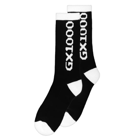 GX1000 OG Logo Socks Black - ARROW & BEAST