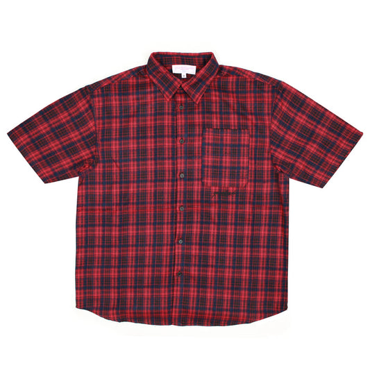 Yardsale XXX Faded Plaid Shirt  Red