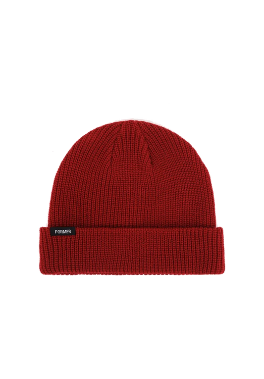 Former Merchandise Legacy Beanie Crimson - ARROW & BEAST