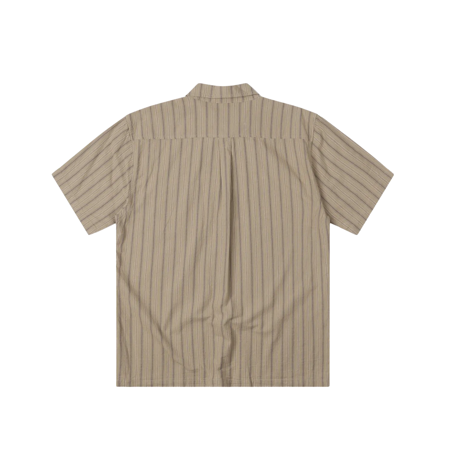 Former Merchandise Reynolds Striped Shirt Moss - ARROW & BEAST