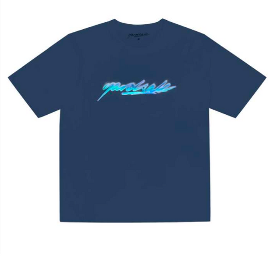 Yardsale XXX Script Spray T-Shirt (Navy) Navy