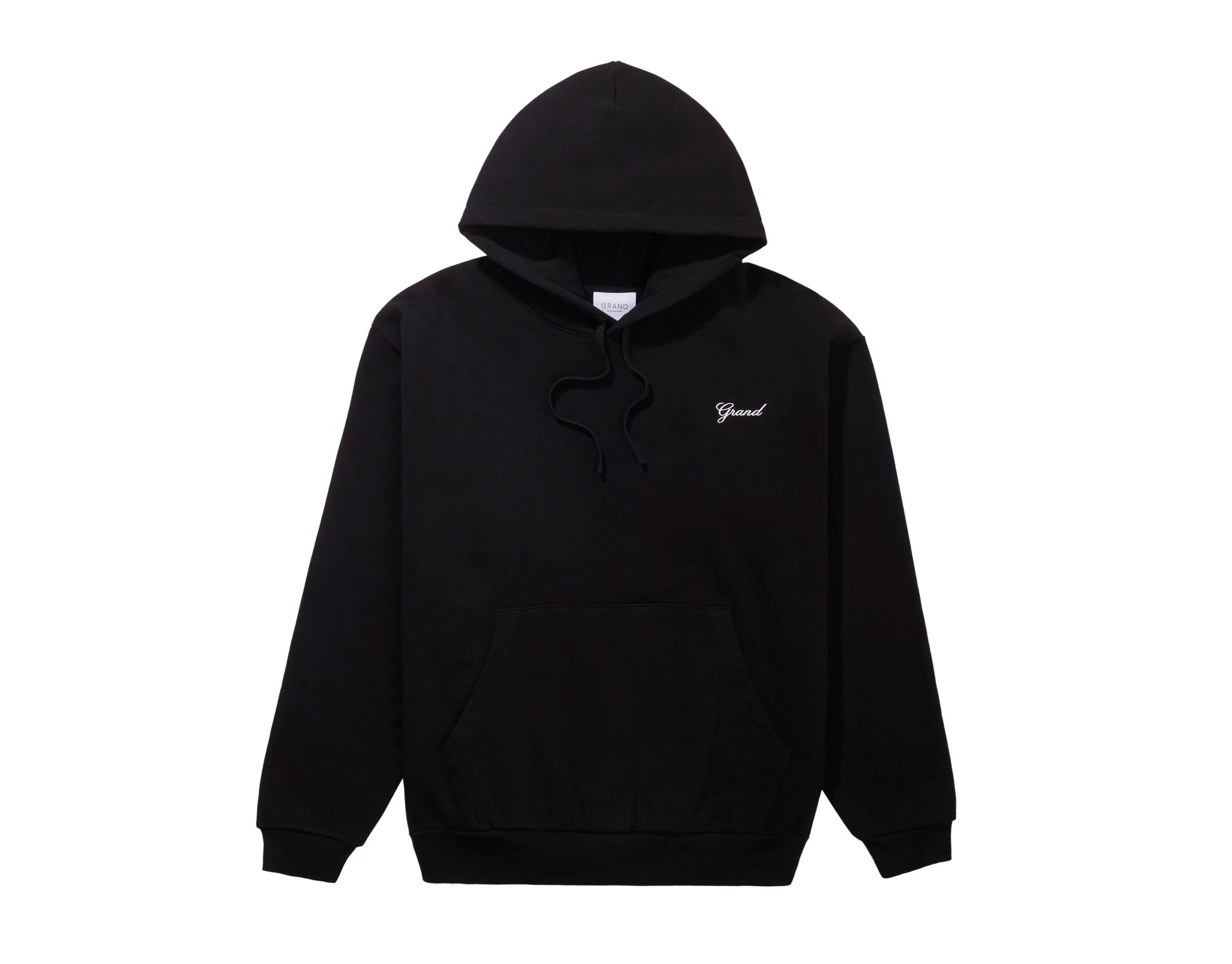 GRAND Collection Script Hoodie Black - ARROW & BEAST