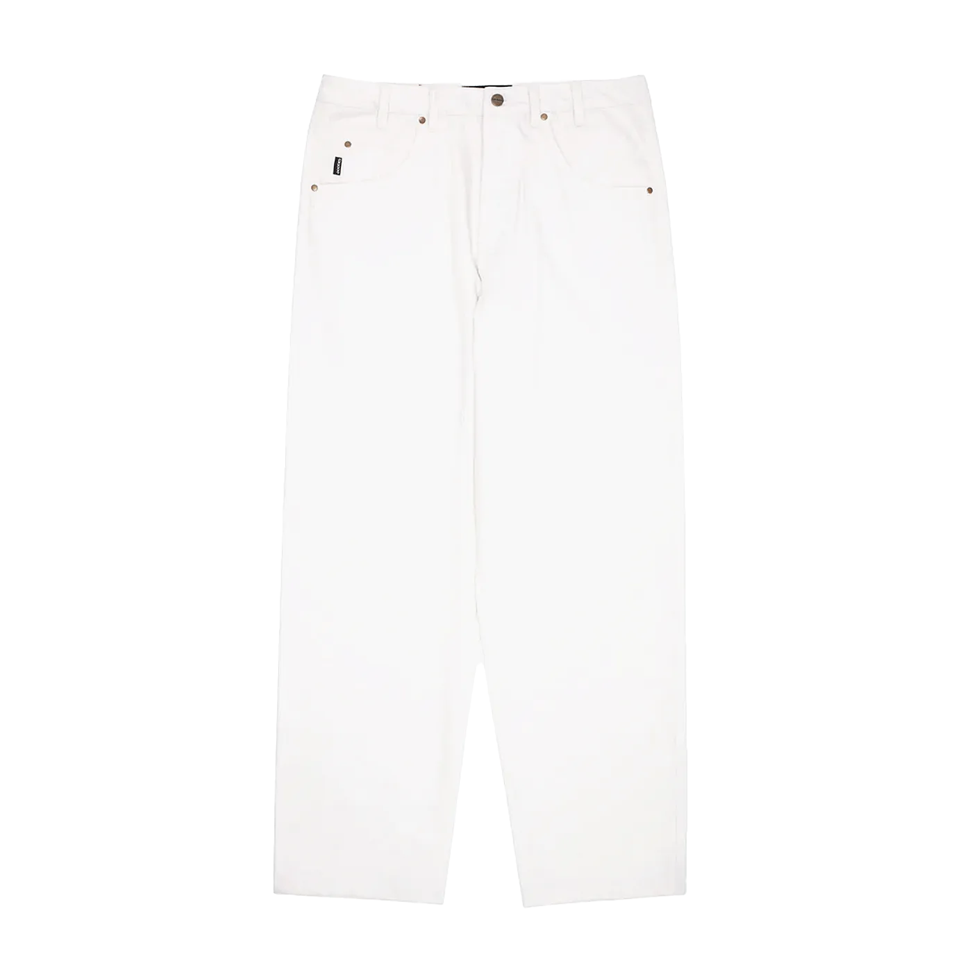 GX1000 Baggy Denim Pant White