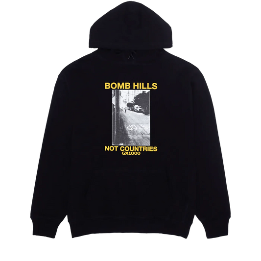 GX1000 Bomb Hills Hoodie Black Yellow