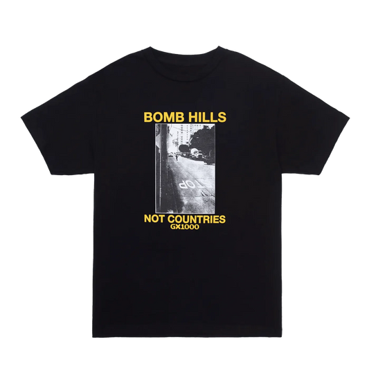 GX1000 Bomb Hills Tee Black Yellow - ARROW & BEAST
