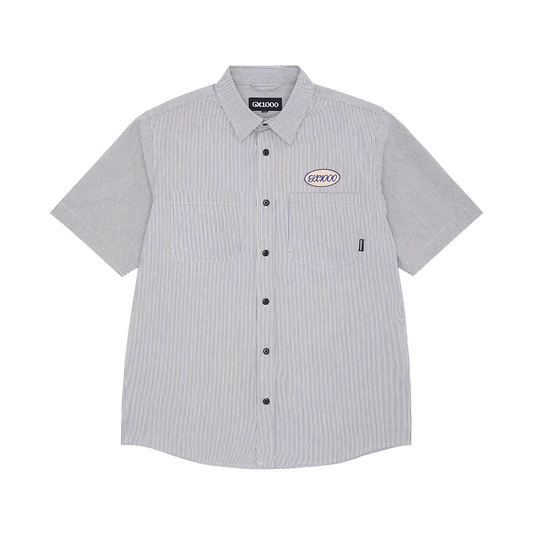 GX1000 Railroad Stripe Button Down Shirt - ARROW & BEAST