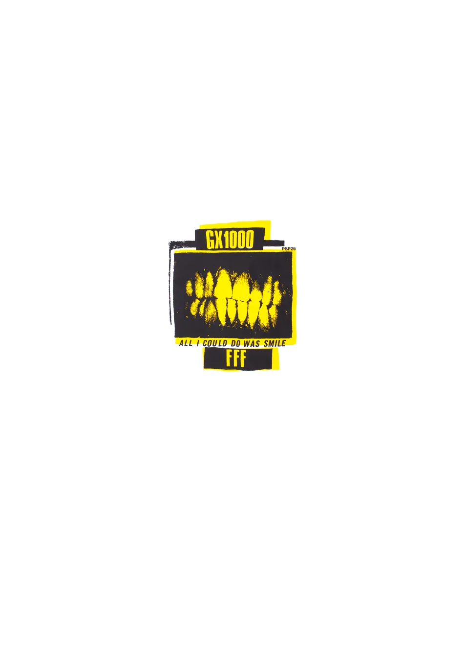 GX1000 Smile Tee White