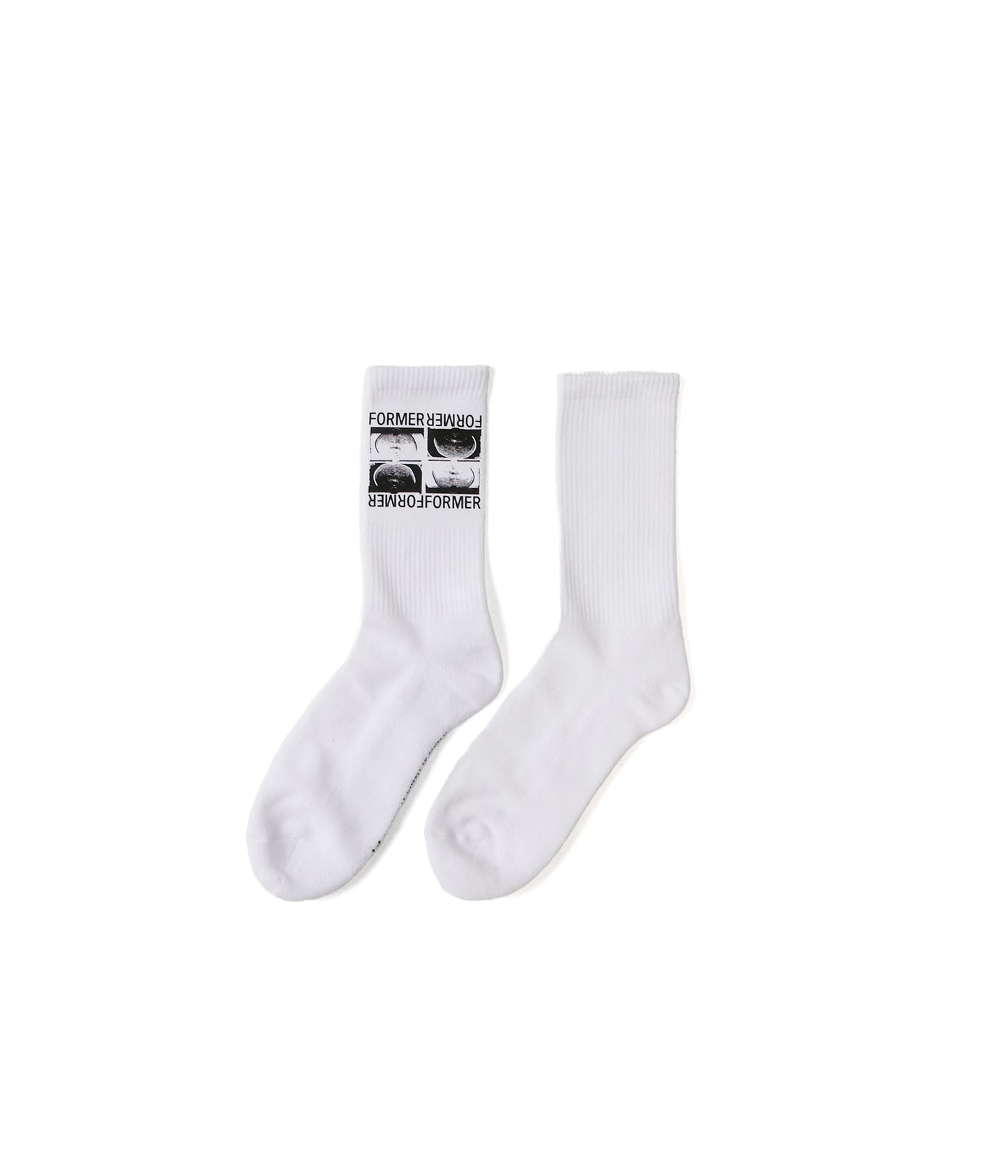 FORMER MERCHANDISE CRUX SOCK WHITE