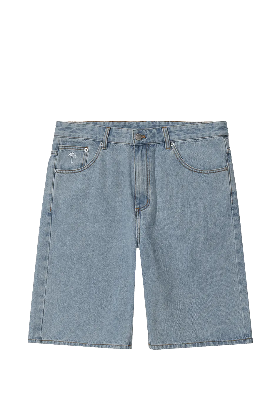 Hélas Limited Classic Denim Short Washed Light Blue