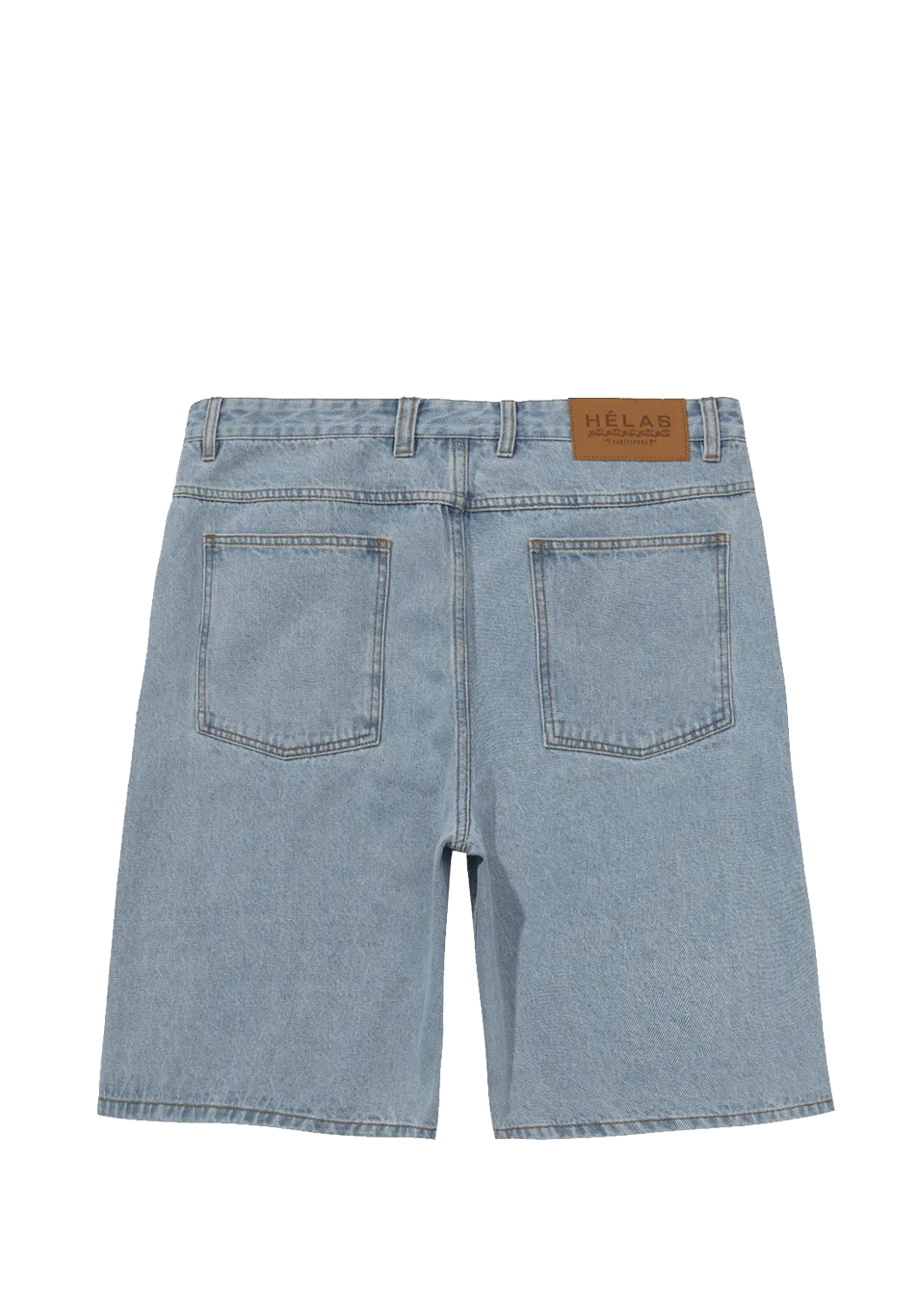 Hélas Limited Classic Denim Short Washed Light Blue