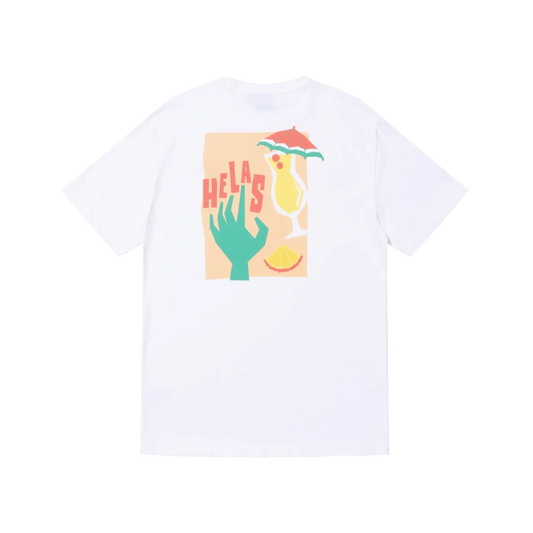 Hélas Limited Cocktail Tee White