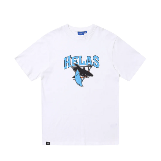 Hélas Limited Requins Tee White - ARROW & BEAST