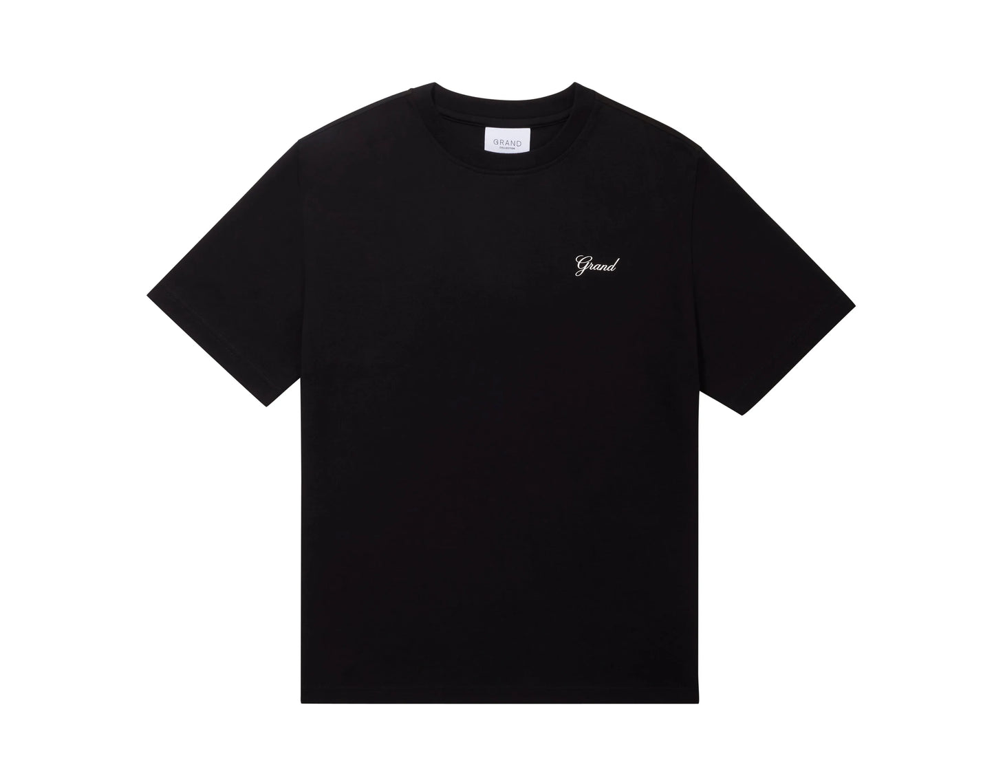 GRAND Collection Grand Script Tee Black - ARROW & BEAST