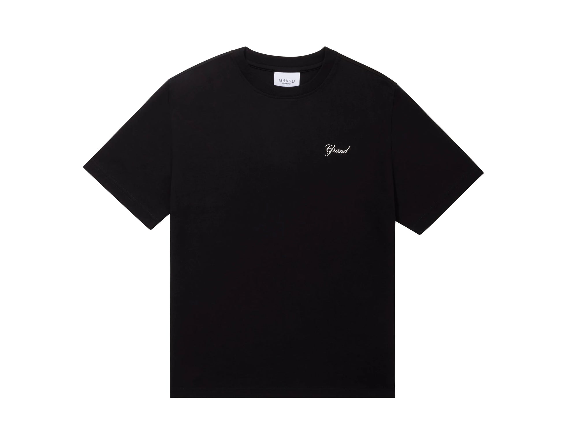 GRAND Collection Grand Script Tee Black - ARROW & BEAST