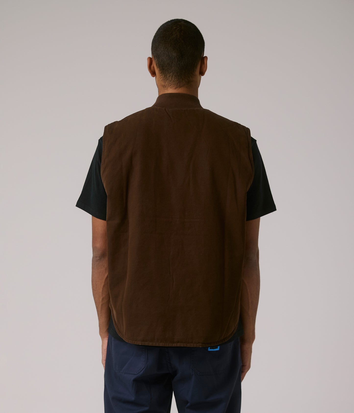 FORMER MERCHANDISE VT CANVAS VEST BROWN
