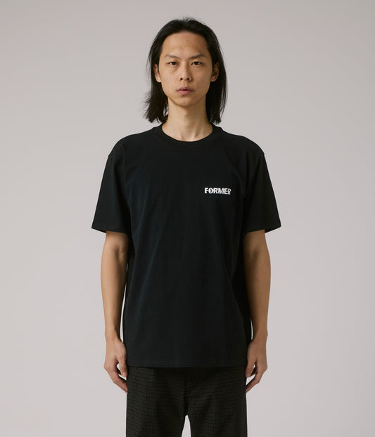 FORMER MERCHANDISE LABYRINTH T-SHIRT BLACK