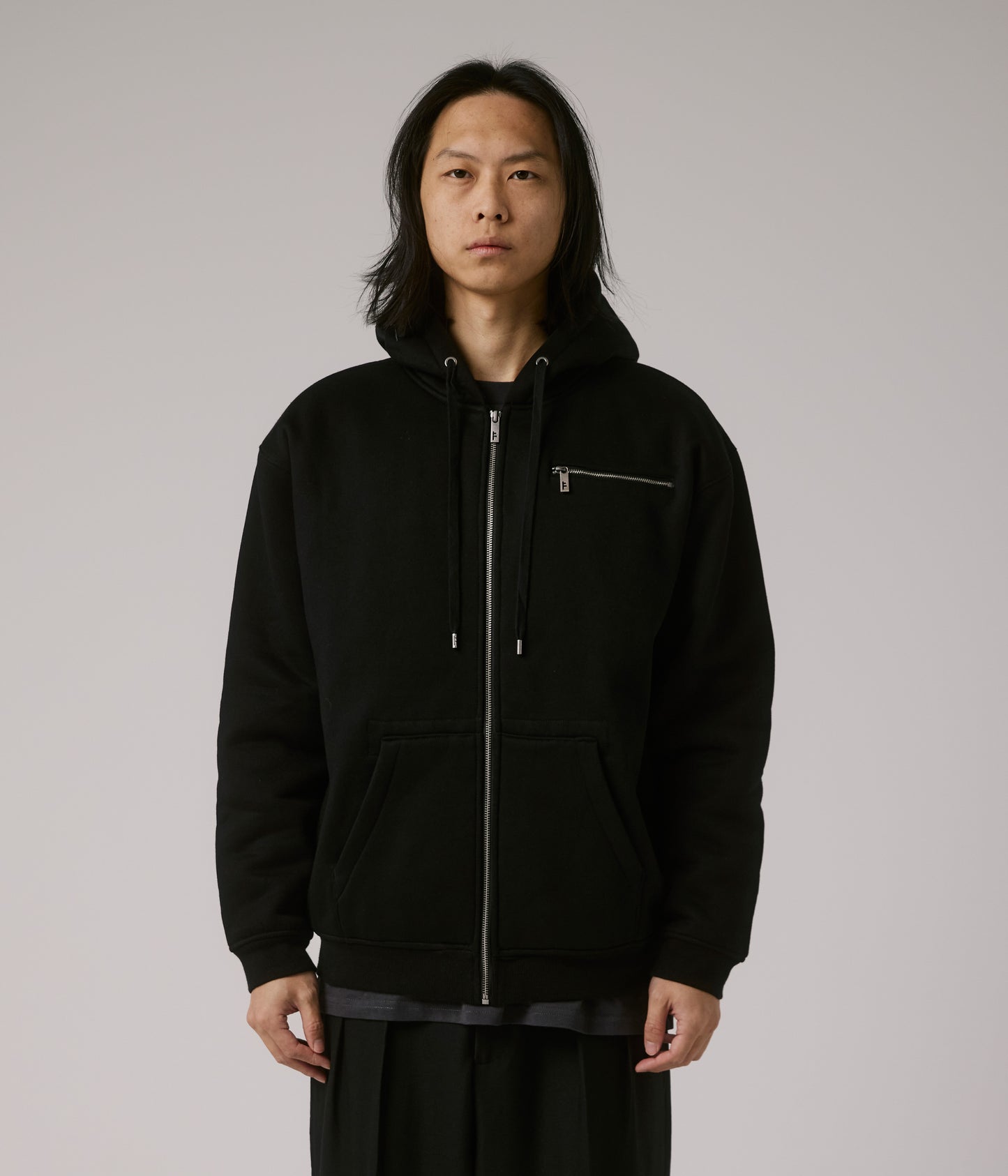 FORMER MERCHANDISE CA LINED ZT HOOD BLACK