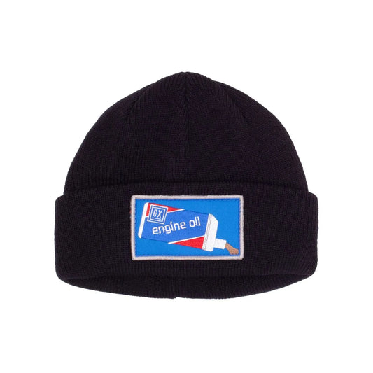 GX1000 Engine Oil Beanie Black - ARROW & BEAST