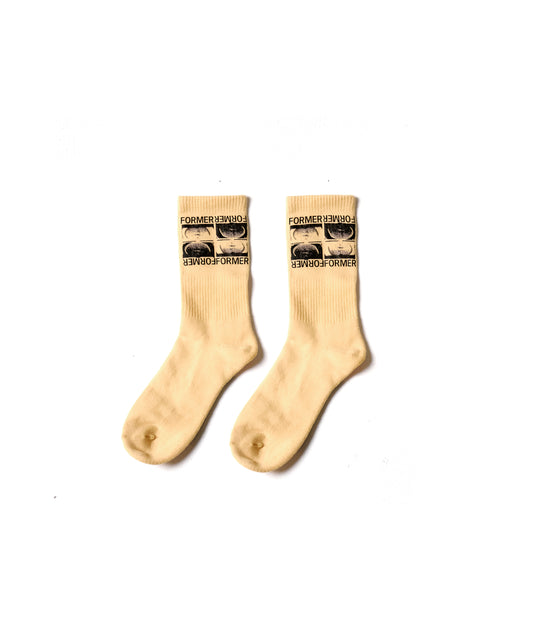 FORMER MERCHANDISE CRUX SOCK SAFFRON