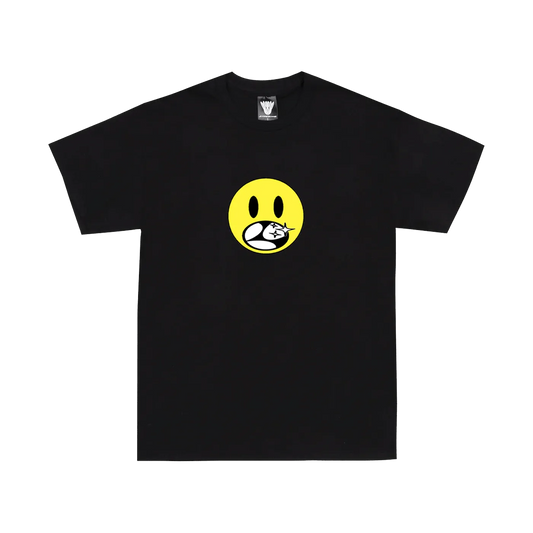 Limosine Drop 8 Happy Face Tee Black