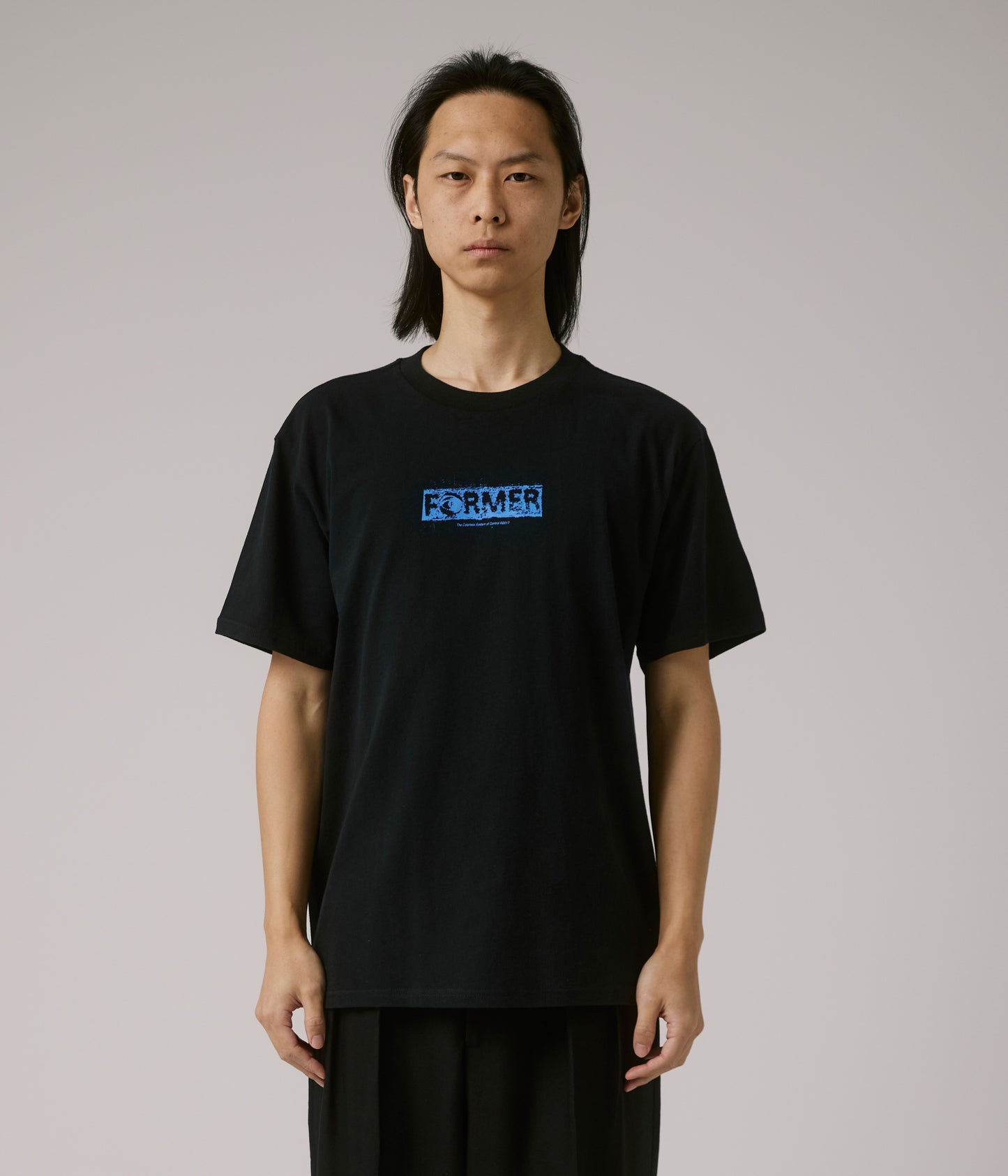 FORMER MERCHANDISE EXPOSED T-SHIRT BLACK