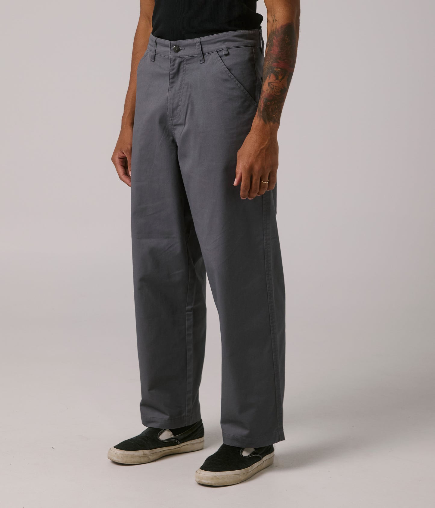 FORMER MERCHANDISE REYNOLDS WORK PANT GREY