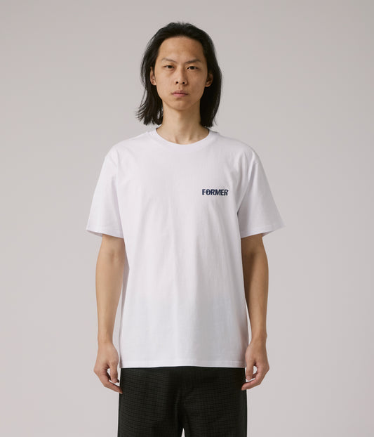 FORMER MERCHANDISE LABYRINTH T-SHIRT WHITE