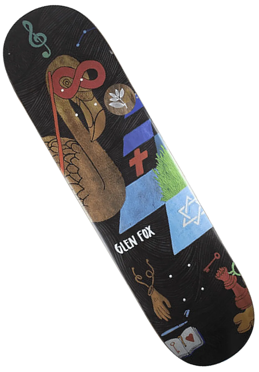 Magenta Skateboards Glen Fox Zoo Serie Deck - ARROW & BEAST