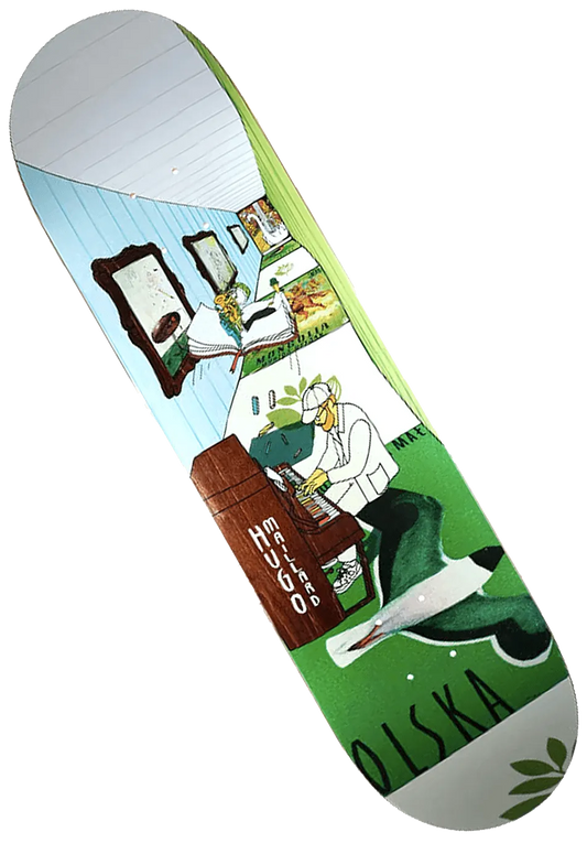 Magenta Skateboards Pianist Hugo Maillard Museum Deck - ARROW & BEAST