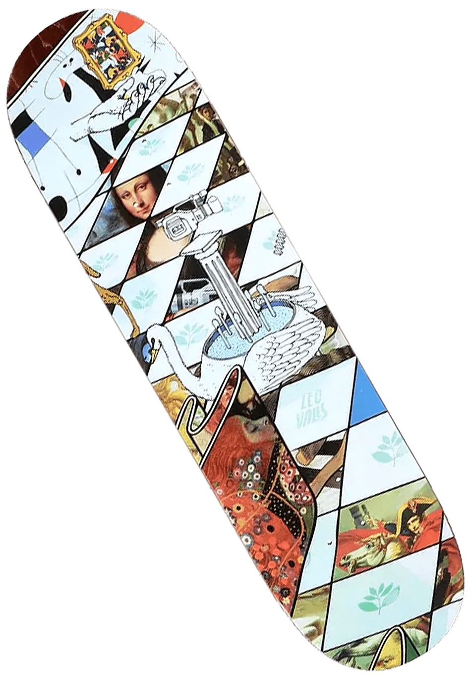 Magenta Skateboards Leo Valls Museum Deck - ARROW & BEAST