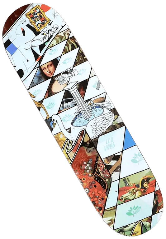 Magenta Skateboards Leo Valls Museum Deck - ARROW & BEAST