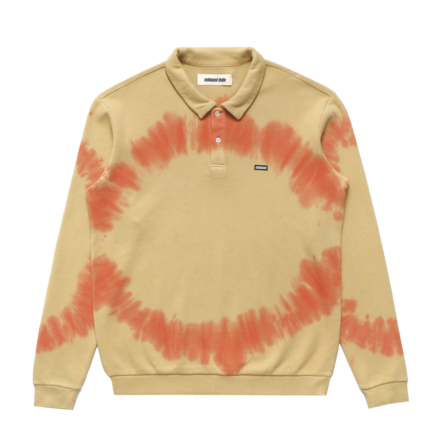 Metalwood Studio Mini Metal Logo LS Thermal Polo Slime