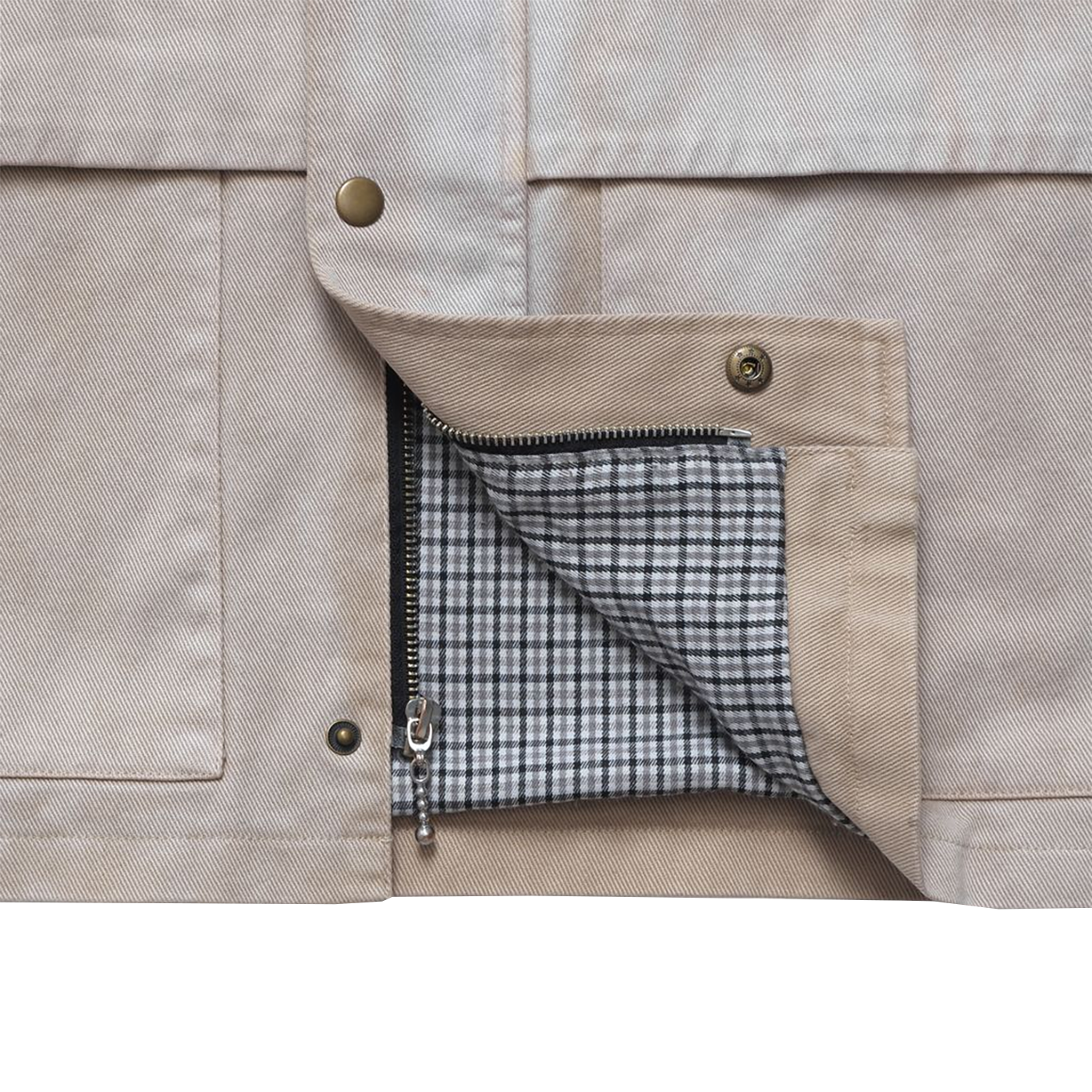 Metalwood Studio Buff Baby Jacket Khaki