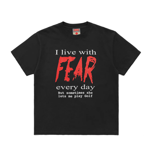 Metalwood Studio Fear Tee Black