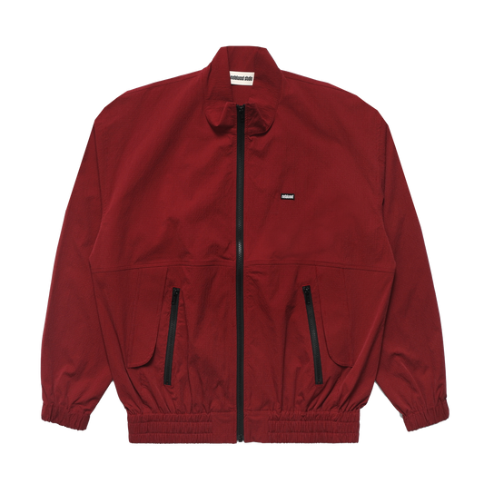 Metalwood Studio Lightweight Track Jacket Brick