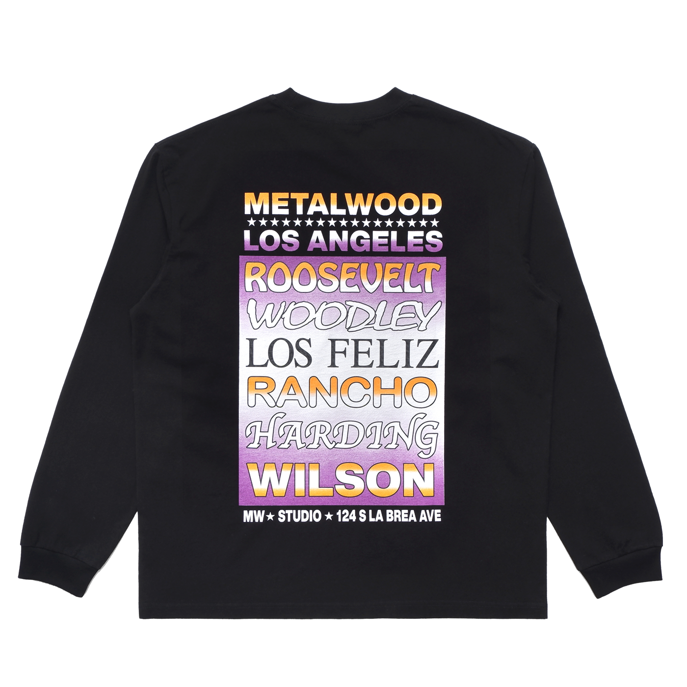 Metalwood Studio Flyer Longsleeve Shirt Black