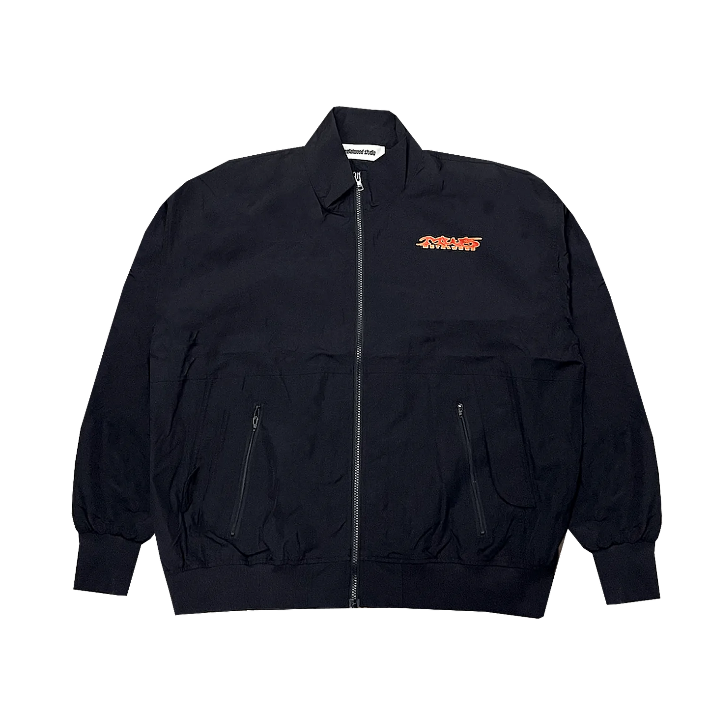 Metalwood Studio Martial Arts Windbreaker Black - ARROW & BEAST