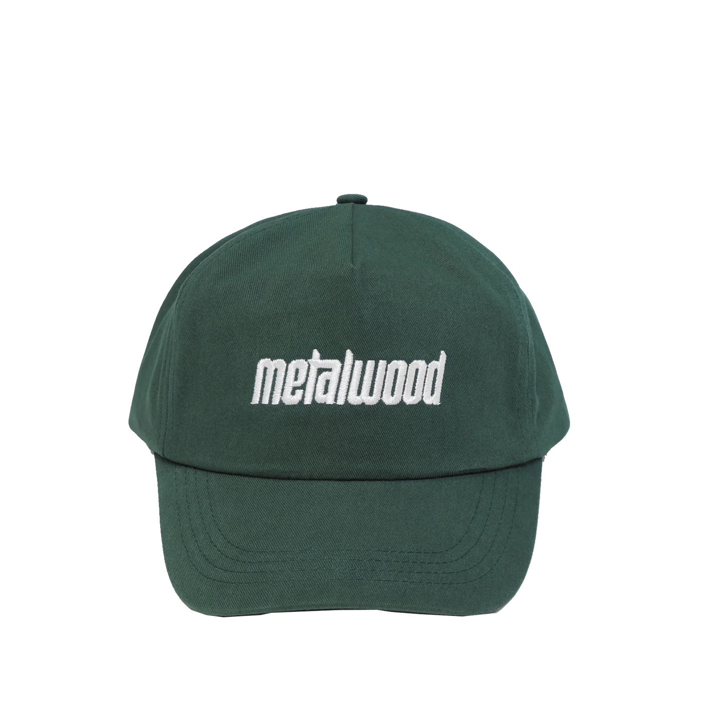 Metalwood Studio Metal Logo 5-Panel Hat Spruce