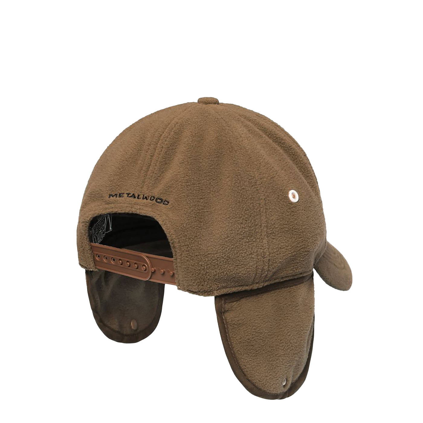 Metalwood Studio Play It Down Trapper Hat Walnut