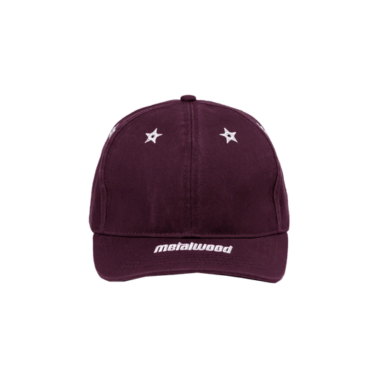 Metalwood Studio Starshot Strapback Hat Eggplant - ARROW & BEAST