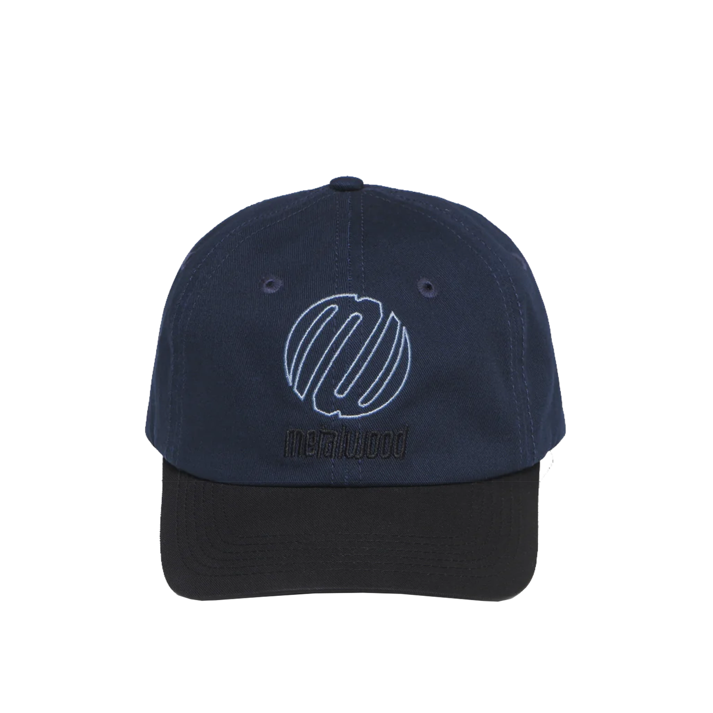 Metalwood Studio Team Logo Dad Hat Navy