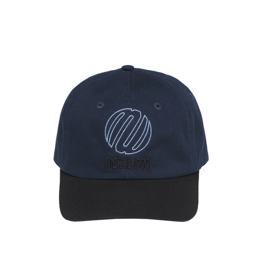 Metalwood Studio Team Logo Dad Hat Navy
