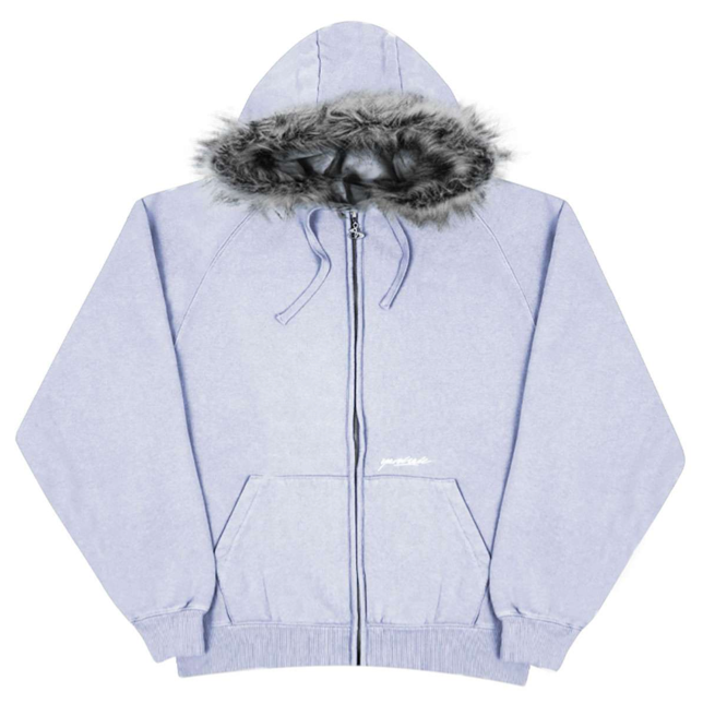 Yardsale XXX Affinity Hood Jacket Stone Blue - ARROW & BEAST