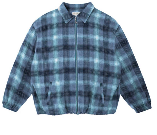 Yardsale XXX Tartan Full-Zip Blue
