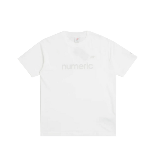 New Balance Numeric Cotton T-Shirt White MT51955WT - ARROW & BEAST