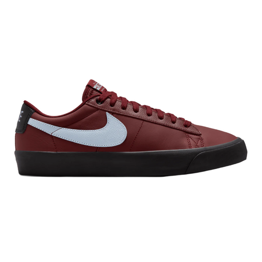 Nike SB Blazer Low Pro GT Skate Shoe Dark Team Red DV1226-600